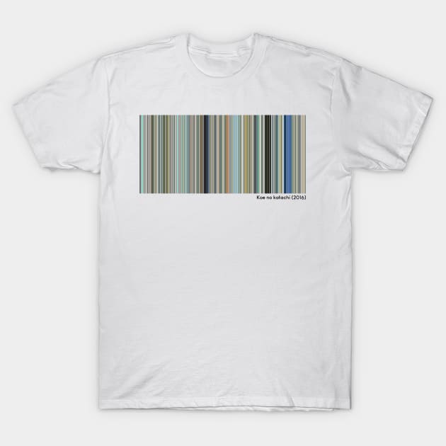 Koe no katachi (2016) - Every Frame of the Movie T-Shirt by ColorofCinema